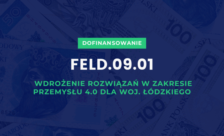 Dotacja – FELD.09.01 Gospodarka w transformacji – Przemysł 4.0